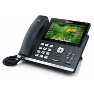 SIP-телефон Yealink SIP-T48S цветной сенсорный экран, 16 аккаунтов, BLF, PoE, GigE, без БП